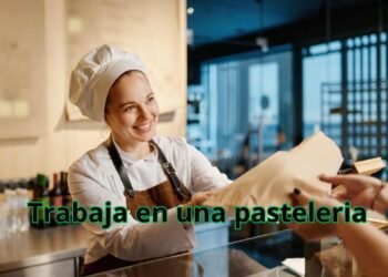 Trabaja en una pasteleria
